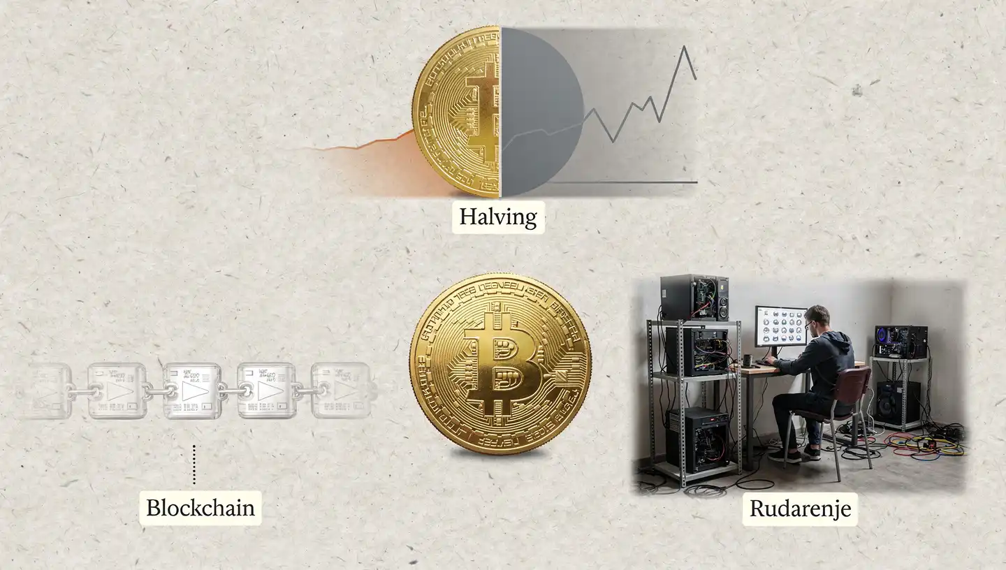 Kako funkcionira Bitcoin