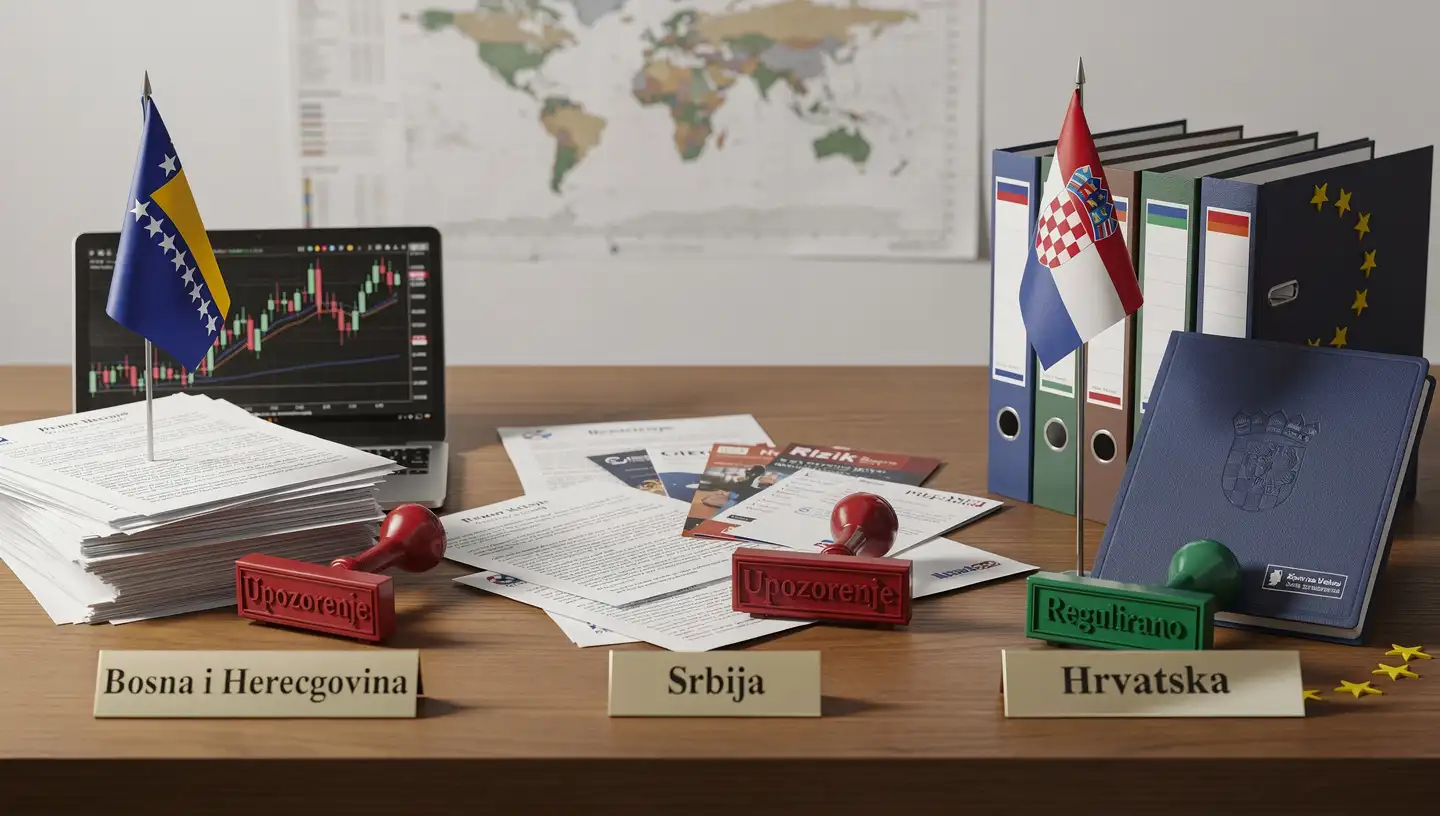 Kako je regulisano forex tržište u BiH, Srbiji i Hrvatskoj