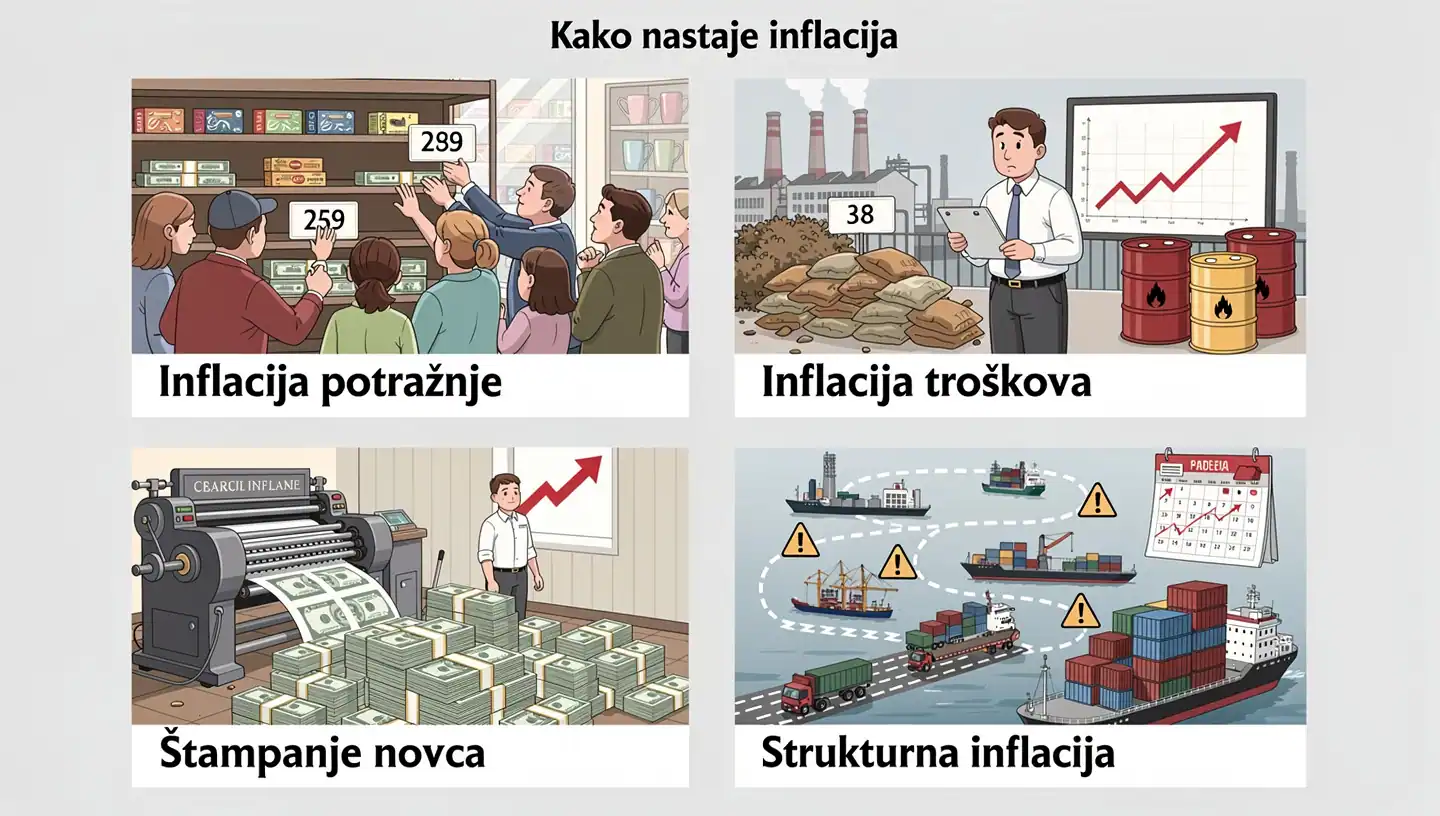 Kako nastaje inflacija
