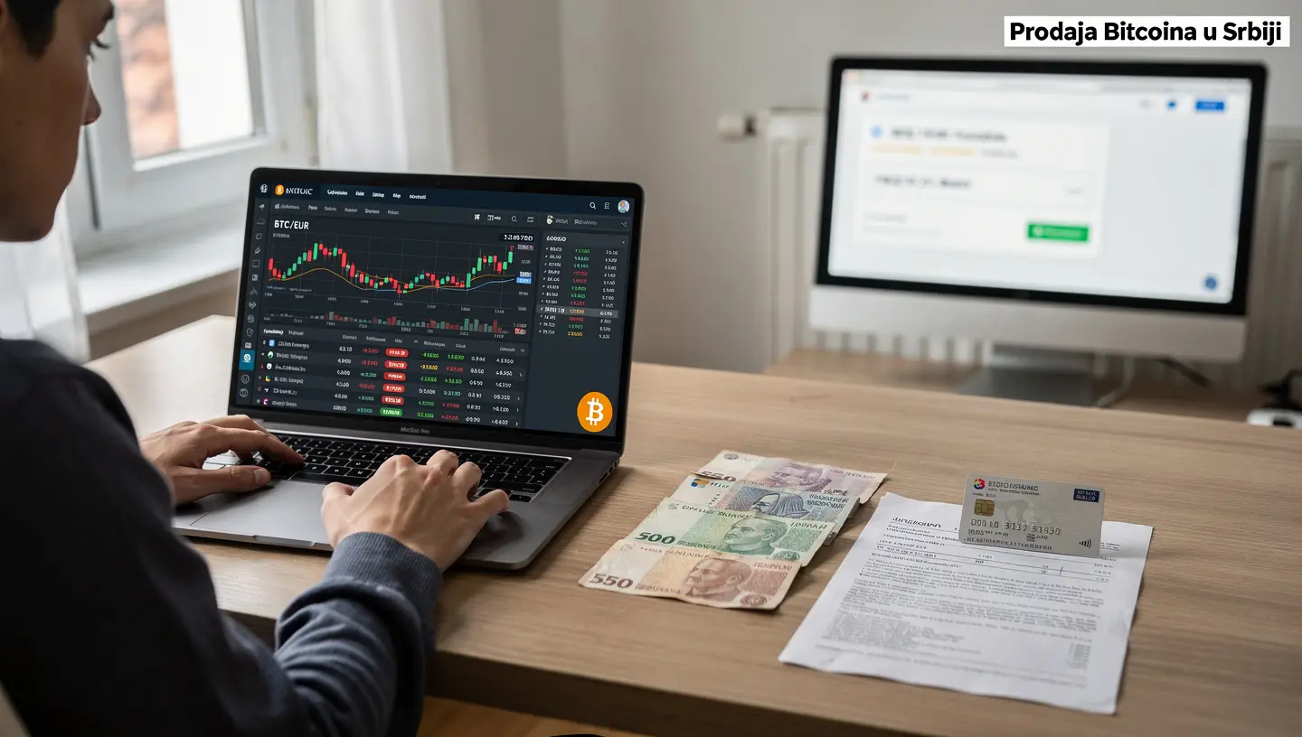 Kako prodati Bitcoin u Srbiji