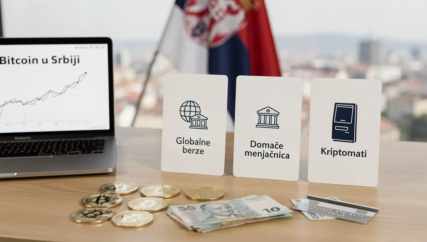 Koje platforme su dostupne za kupovinu Bitcoina u Srbiji
