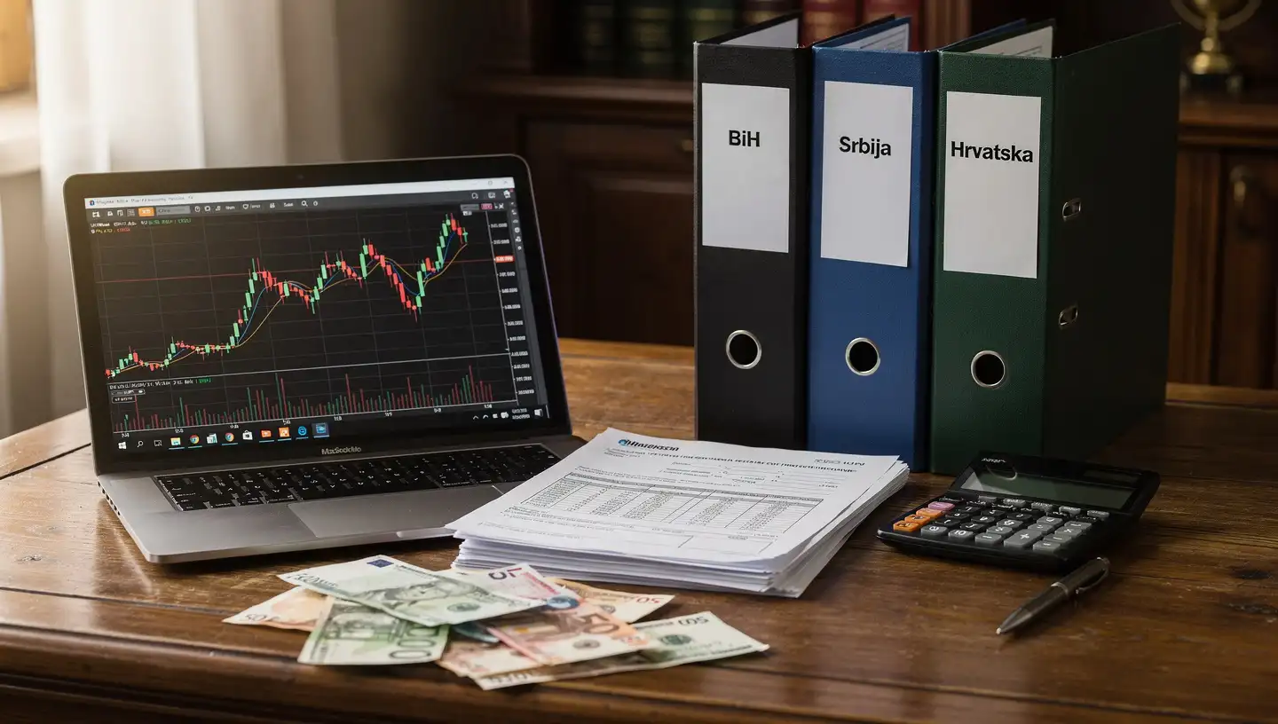 Porez na forex dobit u BiH, Srbiji i Hrvatskoj