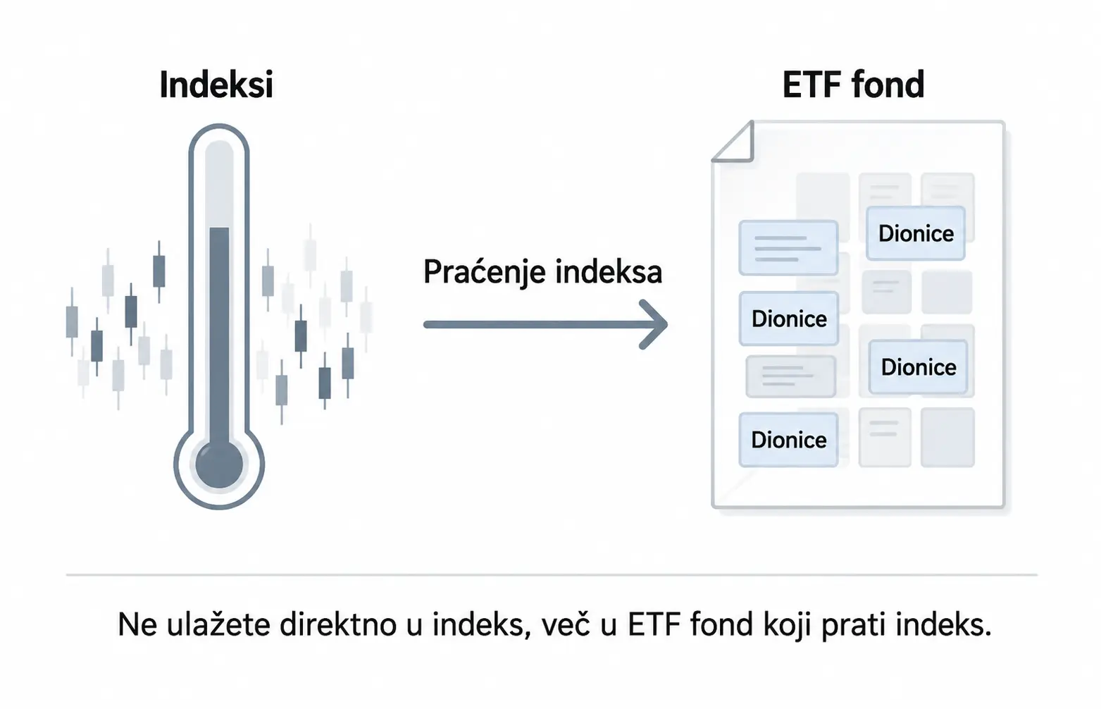 Šta je burzovni indeks i kako ga ETF prati